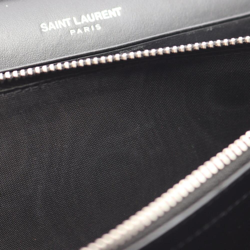Saint Laurent Paris shoulder bag leather black - Picture 5 of 9